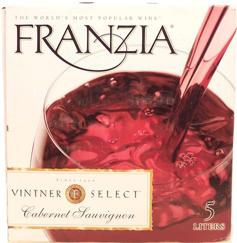 franzia wine alcohol by volume